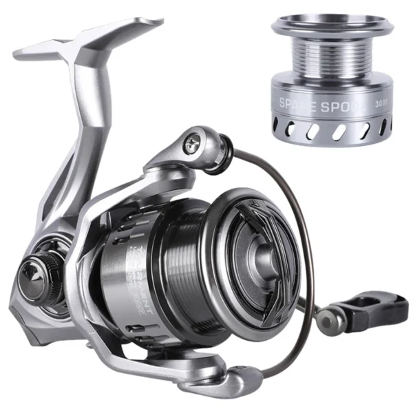 A6c3cb0a809c64e0496eb29dd4f8eee42K.webp MIFINE TOURMENT-Fishing Reel, 8kg Max Drag, 800-4000 Series, 5.1:1, Saltwater, Freshwater, 6 + 1BB, Bass Wheel