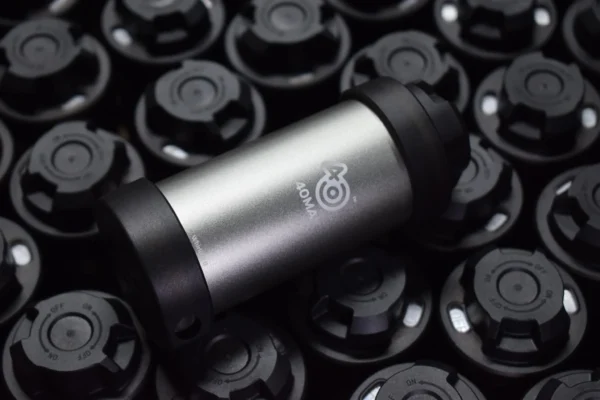 40MAX Whirligig II Impact Grenade V.2 Tactical 6mm BBs Reusable cyclone，Airsoft bangs r2bs -hand Grenade for Strike Rival Game