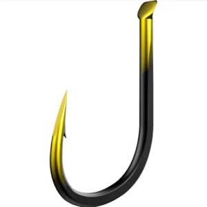 50PCS/Bag Tungsten Alloy Fishing Hook Single Fishhook Lures Carp Fishing Tackle Barbed Colored Hooks Fishing Accessories