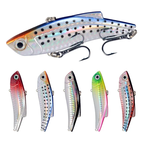 H3c66dde77e1a49babdc15f7c596c4322N.webp 1Pcs Sinking VIB Fishing Lures 9cm 21g Plastic Bionic Vibration Hard Bait Crankbait All Depth Winter Pike Bass Fishing Tackle