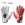 Men Women Rugby Gloves Breathable Anti-slip Full Finger Silicone Baseball American Football Gloves Adjustable Wristband Gloves