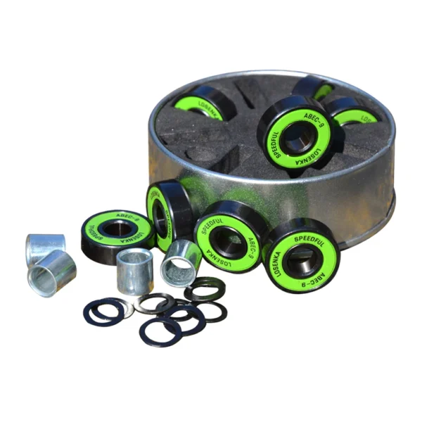 H6f2d8f19982042dcbb31b1b365dcc185F.webp Premium Skateboard Bearings Pro Longboard Bearings ABEC-9 with Storage Box Steel Bearings Skateboard Roller Wheel