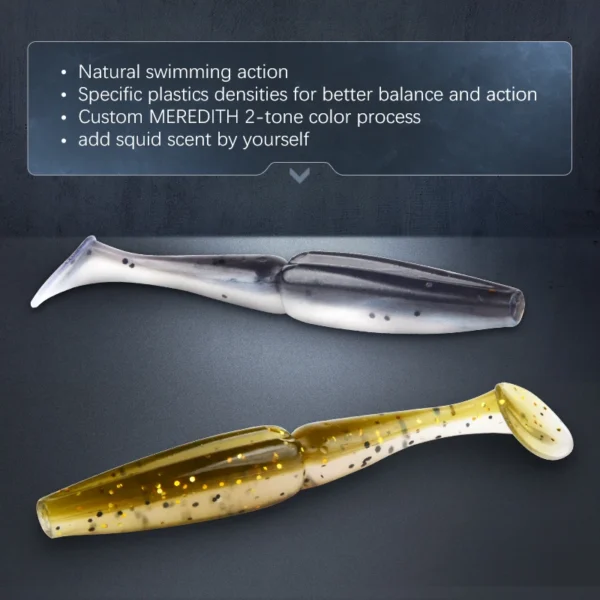 H7c20eb39f6ca4dd5acb0511ceaf3bda7z.webp Meredith Crazy Shiner Fishing Lure 70mm 90mm 110mm 130mm Soft Baits Fishing Wobbler Bass Bait Artificial Fishing soft Lure Tacke