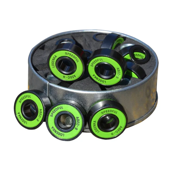 H8a4487d0415e4005b25780ad851788b3d.webp Premium Skateboard Bearings Pro Longboard Bearings ABEC-9 with Storage Box Steel Bearings Skateboard Roller Wheel
