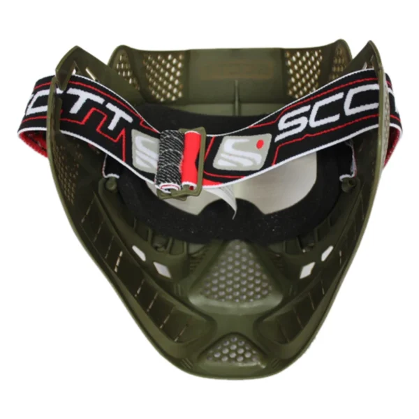 High Strength Paintball Mask or Airsoft Mask with Double Lens Anti Fog Goggle