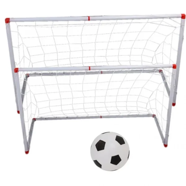 106/120cm Indoor Outdoor Mini Children Football Soccer Goal Post Net Set with Ball Pump Kids Football Sport Toy Official Size