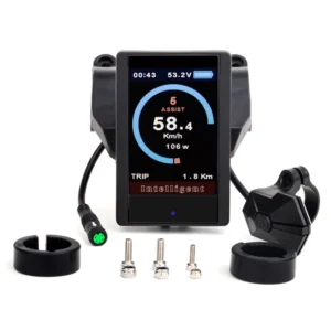 850C P850C LCD Electric Bicycle Color Display Instrument For To Bafang Mid BBS01B BBS02B Hub Motor 36V 48V 750W USB Ports