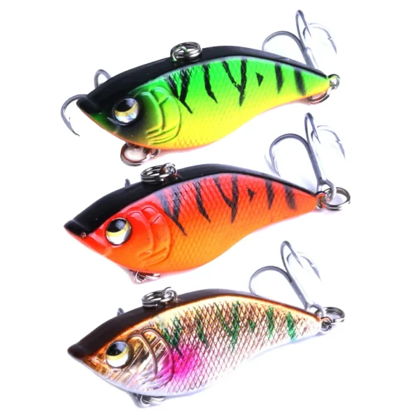 WESTBASS 1PX Silent VIB Lure 5cm-15g Lipless Wobbler Trolling Fishing Bait Shore Vibration Swimbait Sinking Jerkbait Isca Pesca