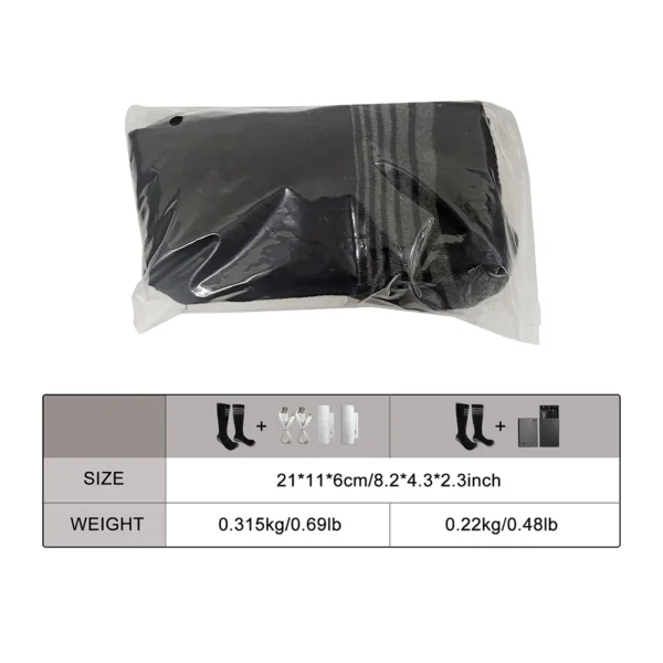 Unisex Heated Socks With USB Thermal Insulated Socks Winter Electric Heating Socks Outdoor Spots Heated Boot Camping Skiing Sock