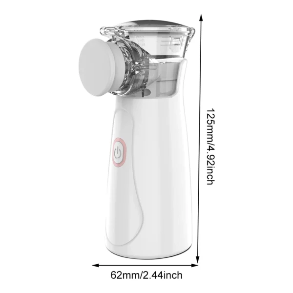 S0a510a979140487dbd3e42486077804ez.webp Nebulizer Inhalator Low Noise Handheld Asthma Inhaler Atomizer with Mask Baby Adult Atomizer Inhaler for Adult Child Baby Health