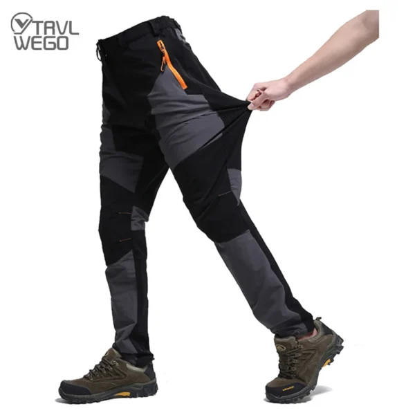 S0e08a1c7c64143378d2c0e3c8b03e2d7l.webp TRVLWEGO Summer Men Pants Hiking Camping Climbing Fishing Outdoor Trekking Tech Quick Dry Waterproof Trousers Mountain Travel