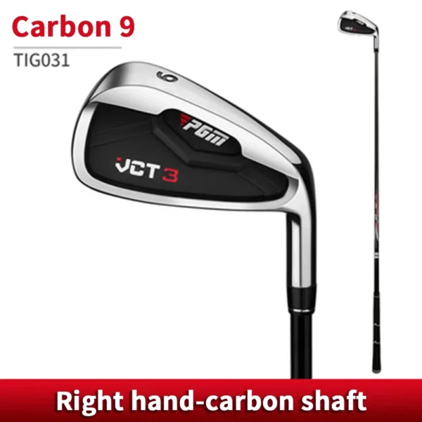 S0ee29ad197be416d87e3a3d4be78427bH.webp PGM Men's Golf Clubs VCT3 Irons #5/6/7/8/9/P/S Right Handed Professional Pole Stainless Steel/Carbon Shaft Men Golf Putter Club