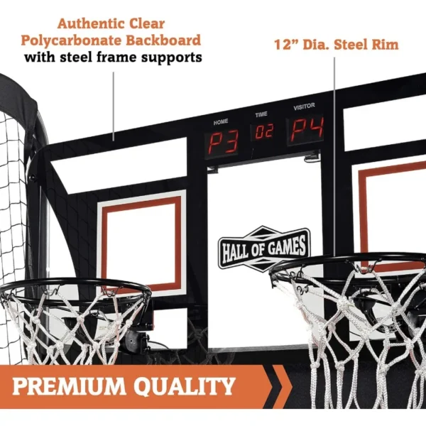 S1078ec3dfc734d109576dd1f83fa6cf1j.webp 2 Player Arcade Basketball Game, Black/Grey