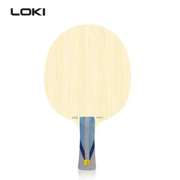 LOKI W81 Golden ALC Table Tennis Blade Professional Outer Blue AL Carbon Ping Pong Paddle Racket for Fast Attack with Loop