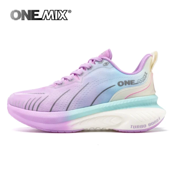 S13a7c8686e4d4614ae15f845458296d9s-1.webp ONEMIX New Cushioning Running Shoes For Men Suitable Heavy Runners Lace Up Sports Women Non-slip Outdoor Athletic Male Sneakers