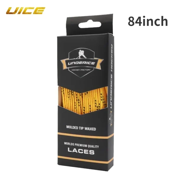 S1579773c8d4b454d9b87fb153139a5fee-1.webp Ice Hockey Skate Laces 84-120inch Box-Packed Hockey Skate Shoe Lacer Dual Layer Braid Reinforced Waxed Tip Hockey Accessories