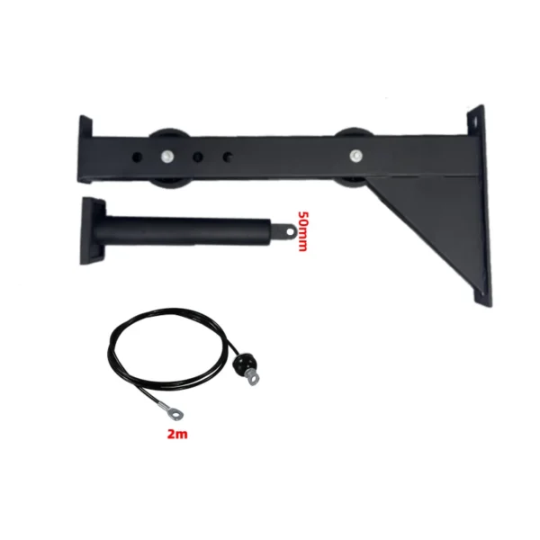 High Pull Down Pulley Rope Combination For 1'' Hole & 2'' Weight Plates  Back Muscle Strength Exercise  For Home Gym