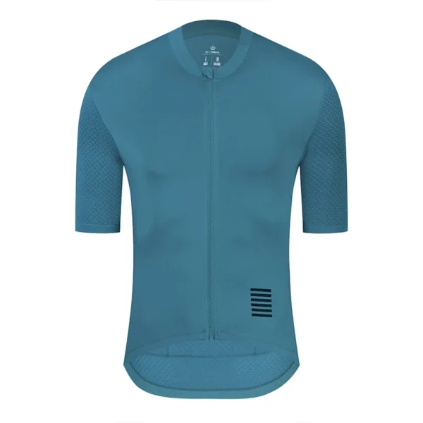 S160a886042db444c8afb64cdaa0ec853P-1.webp YKYWBIKE Men's Cycling Jersey Short Sleeve Summer Bicycle Jersey Road Bike Shirt Cycling Clothing Breathable Pro Team