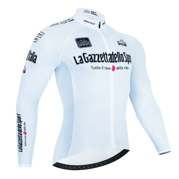 2023 Tour De Italy D'ITALIA Cycling Jersey Premium Anti-UV Long Sleeve Sweatshirt Cycling Suit Autumn Quick-Dry Racing Uniform
