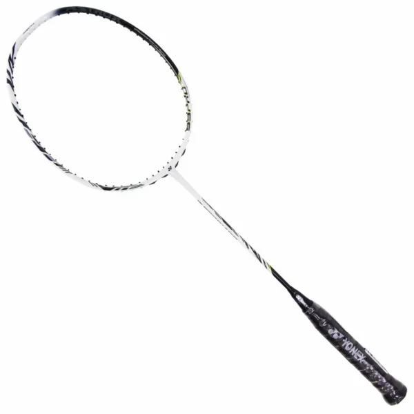 S1766fa3a8d824b3cb0622cb67096153fK.webp YONEX Badminton Racket AX99 Pro White Red High Quality Carbon Fiber Offensive Professional Badminton Racket Wth String 4U