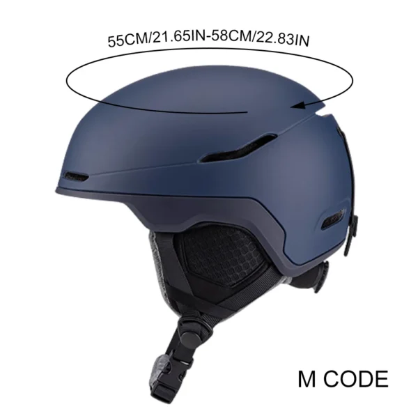 Winter Ski Helmet Protective EPS Foam Snowboard Helmet Snow Helmet for Adult Men Women Ski Skateboard Snowboard