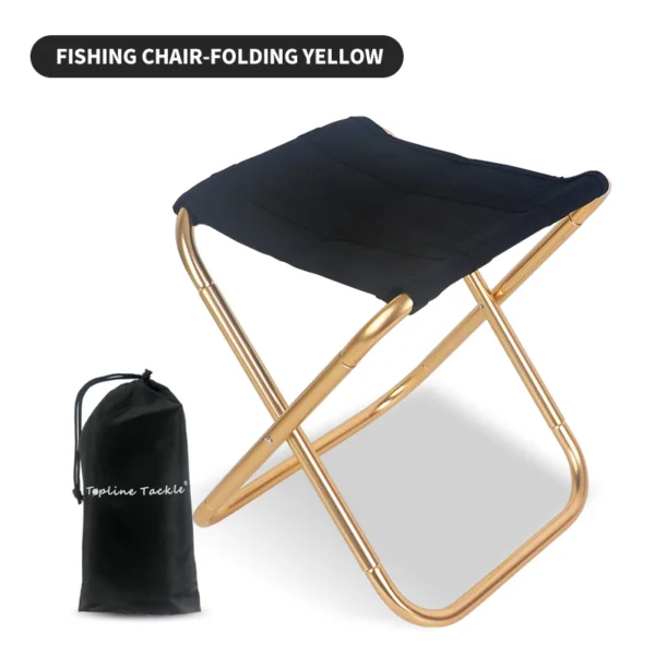 S17f8f3c546ff49a2a8de1aabb57eee2ed.webp Portable Multifunctional Outdoor Picnic Camping Folding Chair Ultra Light Fishing Stool Travel Stool Fishing Accessories