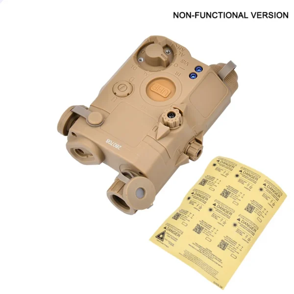 Tactical PEQ NGAL DBAL A2 MAWL C1 Dummy Laser Flashlight Airsoft Weapon Decorative Box No function Battery Case Fit hunting 20mm