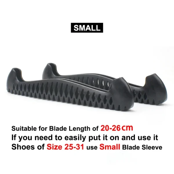TPU Ice Skating Figure Skate Blade Cover Ice Skate Hockey Skates Adjustable Protective Prevent Puncture Scalable Blade Sleeve