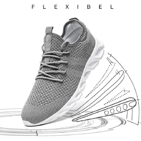 S228dac31225a4b8a808143e8628d80a51-1.webp Men Casual Sport Shoes Light Sneakers White Outdoor Breathable Mesh Black Running Shoes Athletic Jogging Tennis Shoes