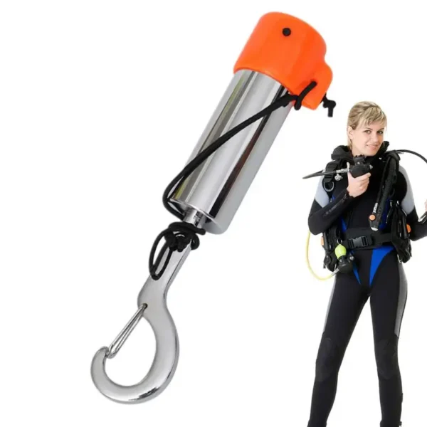 Scuba Noise Maker Scuba Diving Underwater Shaker with Clip Rattle Stick for Scuba Diving Gear Scuba Accessories Noise Maker