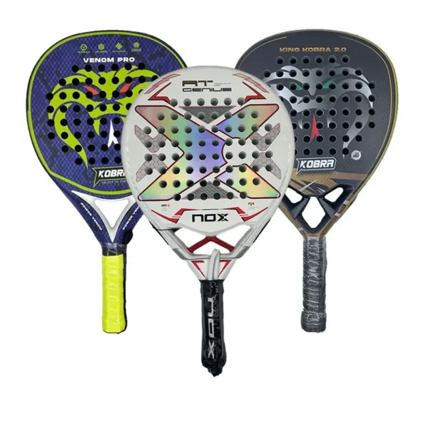 Paddle 12K 18K Unleash The Venom Kobra Aggressive Venom PRO Carbon Fiber Professional Beach Tennis Racket Revenge
