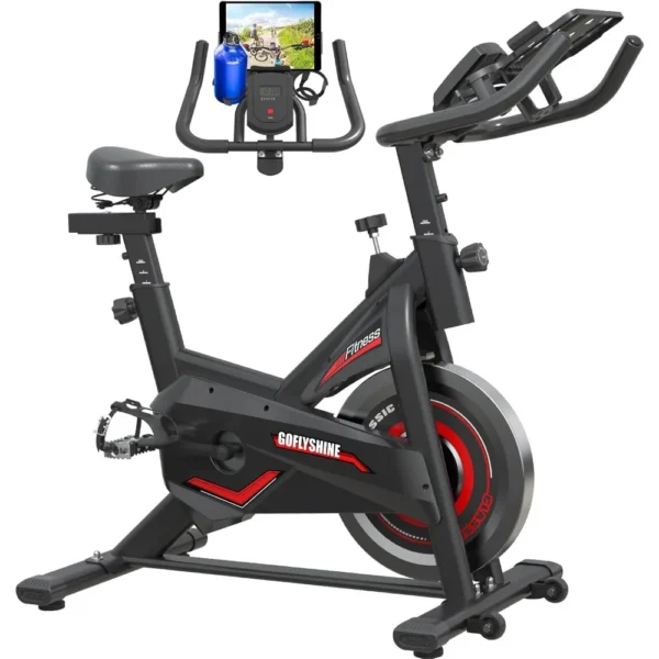 S27032b1d3a8b467bbd13429f51d68d9dX.webp Exercise Bikes Stationary,Exercise Bike for Home Indoor Cycling Bike for Home Cardio Gym,Workout Bike with pad Mount
