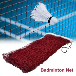 Portable Outdoor Badminton Net Beach Volleyball Net Backyard Indoor Badminton Net Replacement Strengthened Net for Ball Sports