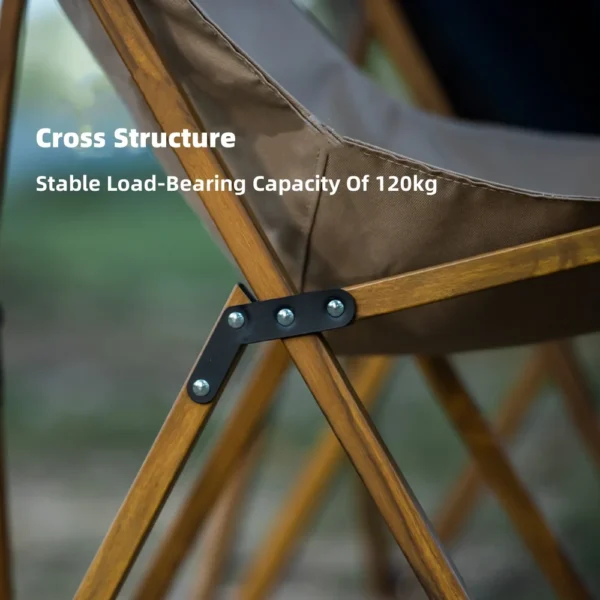 Naturehike Folding Chair -Outdoor Camping Office Nap Chair, Load Capacity 120KG,Chair Cover Detached,Wear Resistant Oxford Cloth