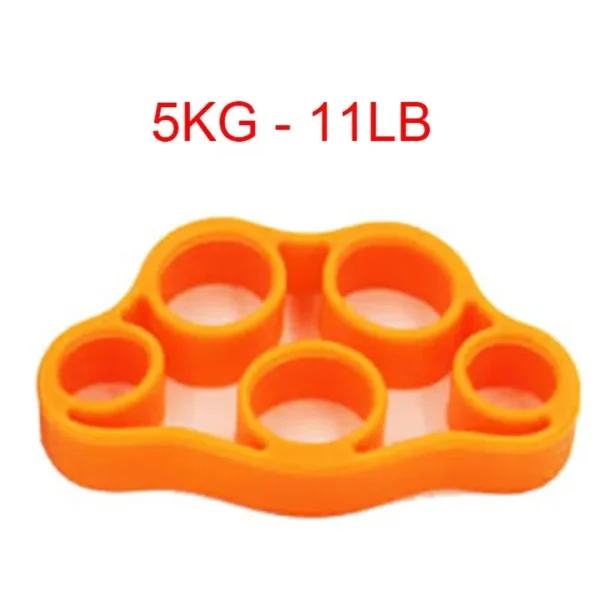 Silicone Finger Gripper Gym Hand Grip Resistance Band Wrist Stretcher Elastic Five Finger Expander Strength Trainer Exercise