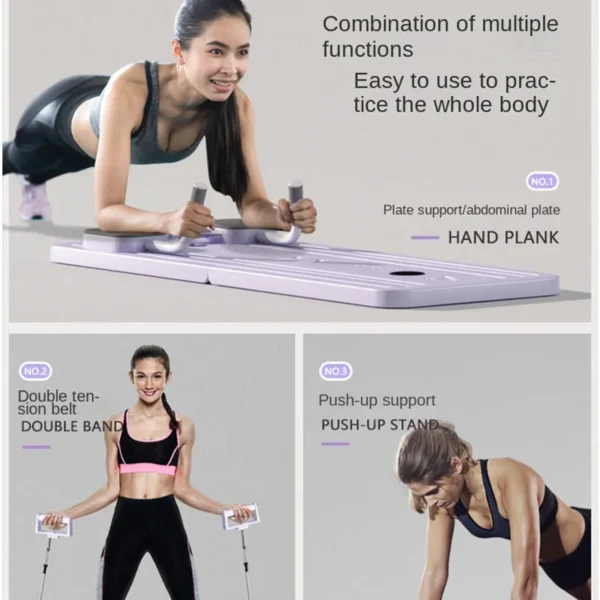 Webs Multifunctional Abdominal Muscle Trainer - Women's Fitness Pull & Support Plate