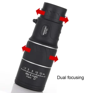 16X52 Monocular Telescope Optical Lens High Definition Handy Optics Scope Dual Focus Zoom 16X Binocular for Outdoor Camp Hunting