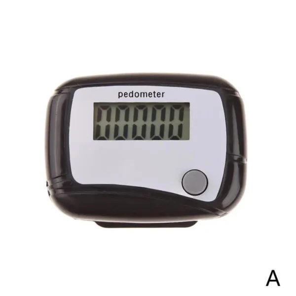 Healthy Sports Pedometers LCD Pedometer Step Calorie Counter Walking Distance Sport Pedometer Pocket Digital Clip Random Color