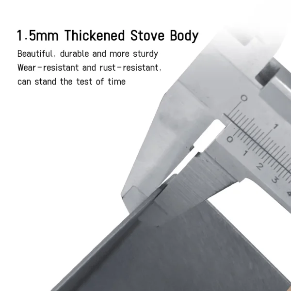 Sauna Stove Wood-Burning Sauna Stove For Picnic Camping Tent Folding Portable with Window