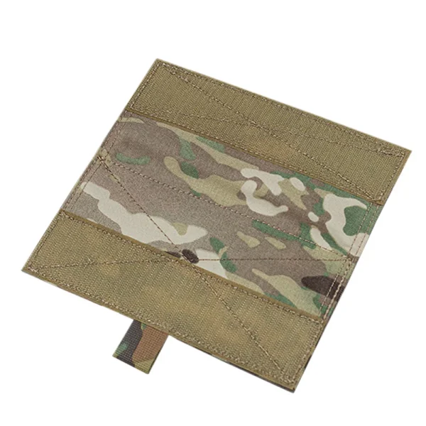 Tactical MK3 MK4 Chest Rig Full Flap Hook Loop Front Panel Cover Hunting Vest Accessories