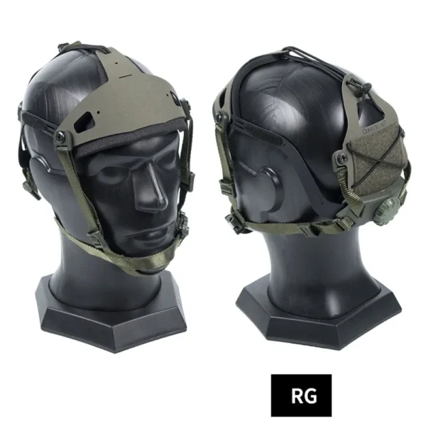 Outdoor Sports Steel Frame Night Vision Device, Sports Camera Head Mounting Helmet Bracket MC RG BK