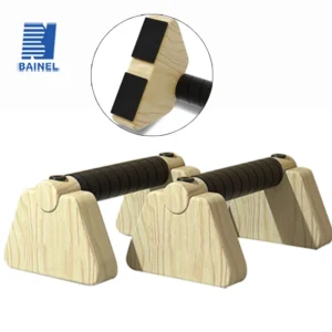 Push Up Russian Stand Wooden Single and Parallel Bars Inverted Stand Practice Solid Wood Strength Training Equipment