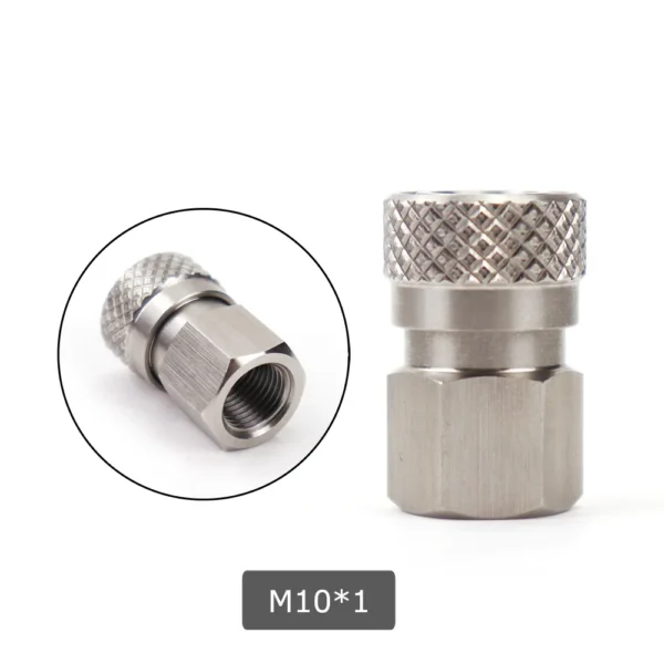 AIR CO2 Foster Quick Disconnect Male/Female Adaptor Fill Nipple Blind Plug | Thread 1/8NPT&1/8BSP&M10*1