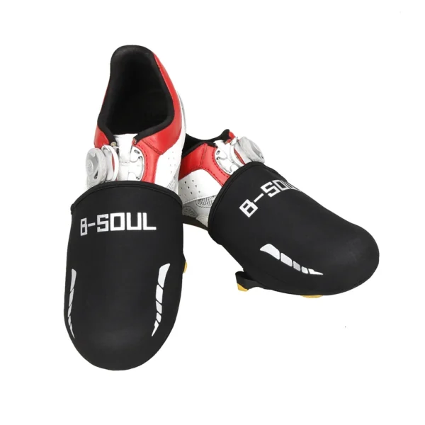 Outdoor Cycling Shoe Covers Half Palm Toe Lock Mountain Bike Shoes Cover Windproof Bicycle Protector Boot Case Cycling Overshoes