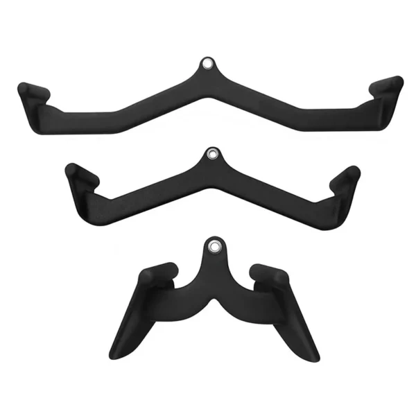 Home Gym Fitness Rowing T-bar V-bar Pulley Cable Machine Attachments Bicep Curl Tricep Lat pulldown Bar Back Training Grips