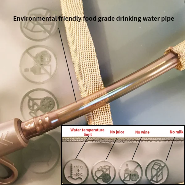 S44573f12453647029e1ab3804c08a01fH.webp Water Bladder Water Reservoir Hydration Pack Storage Bag BPA Free - 2L 2.5L 3L Folding Outdoor Camping Running Vest Backpack