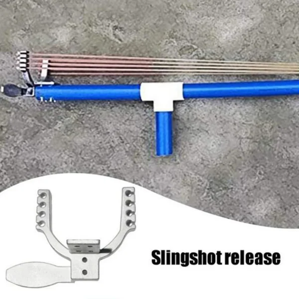 S44e951e647c54ebea7c2e38c087e51d8p.webp Slingshot Release Device Wristband Bow Accessory Stainless Steel Slingshot Trigger Polishing Trigger Catapult Strong Force