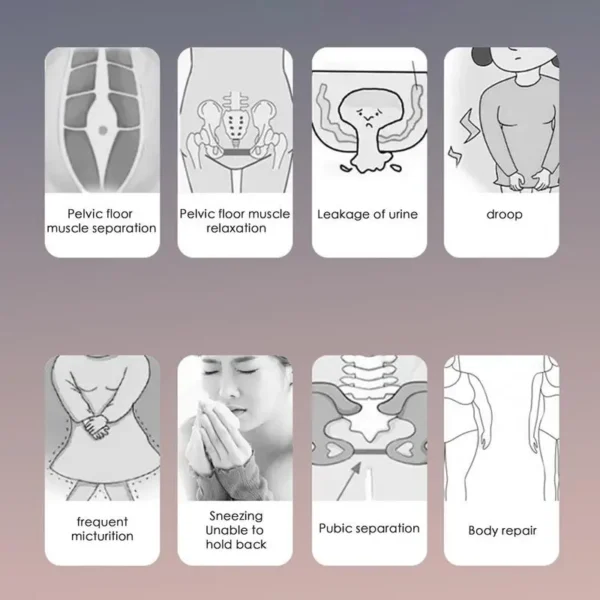 Kegel Muscle Trainer Hip Strengthener Tool For Men Exercise Male Pelvic Floor Muscle Repair Pelvic Ergonomic & Soft Trainer