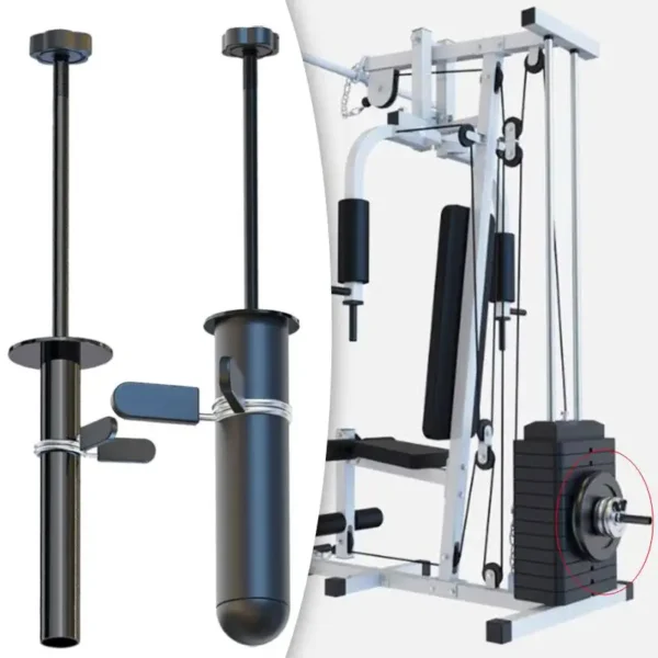 Gym Weight Stack Extender Weight Loading Pin, Weight Rack Pins Auxiliary Add Weight for Weight Board Strength Training
