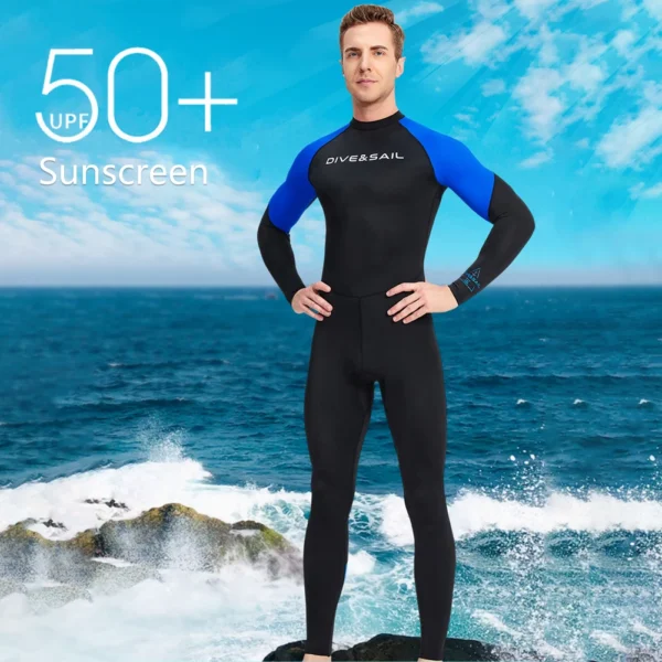 Diving Wetsuit Surf Suit Long Sleeve Men Swimwear Scuba Diving Suit Spearfishing Swimsuits Diving Surfing Clothes